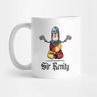 Sir Renity - The meditating knight Mug